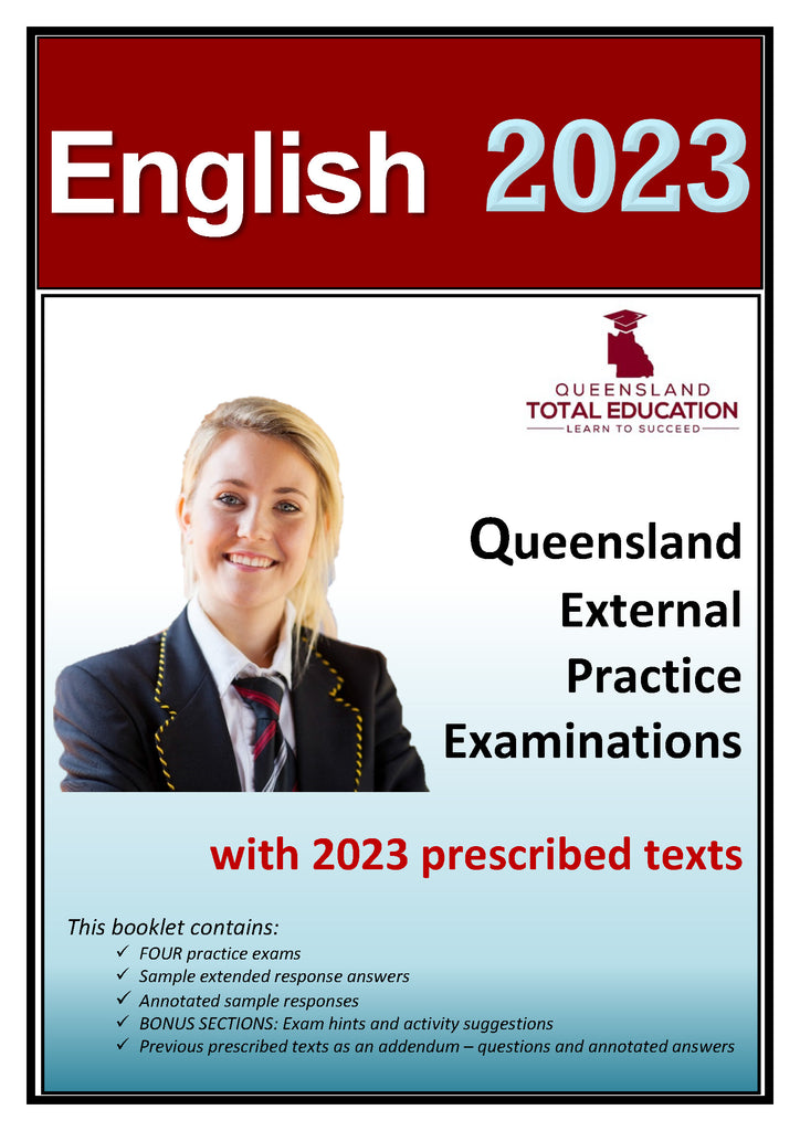 OPTION 1: 2023 English Practice External Exams FULL PACKAGE