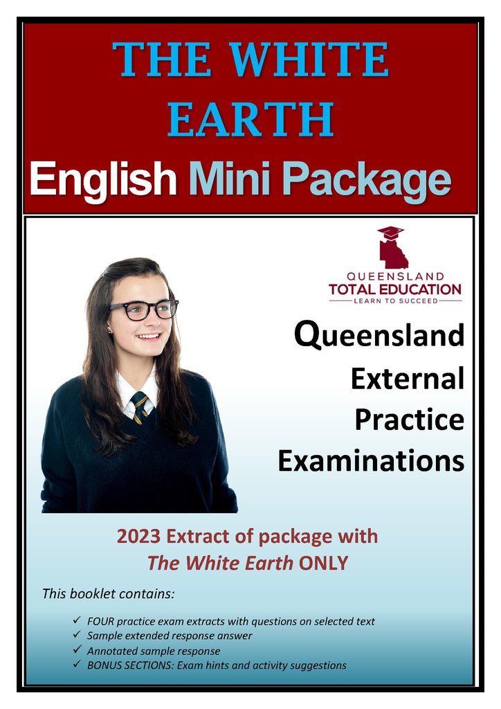 E OPTION 3: THE WHITE EARTH Mini Package Selected texts : English Practice External Exam extracts