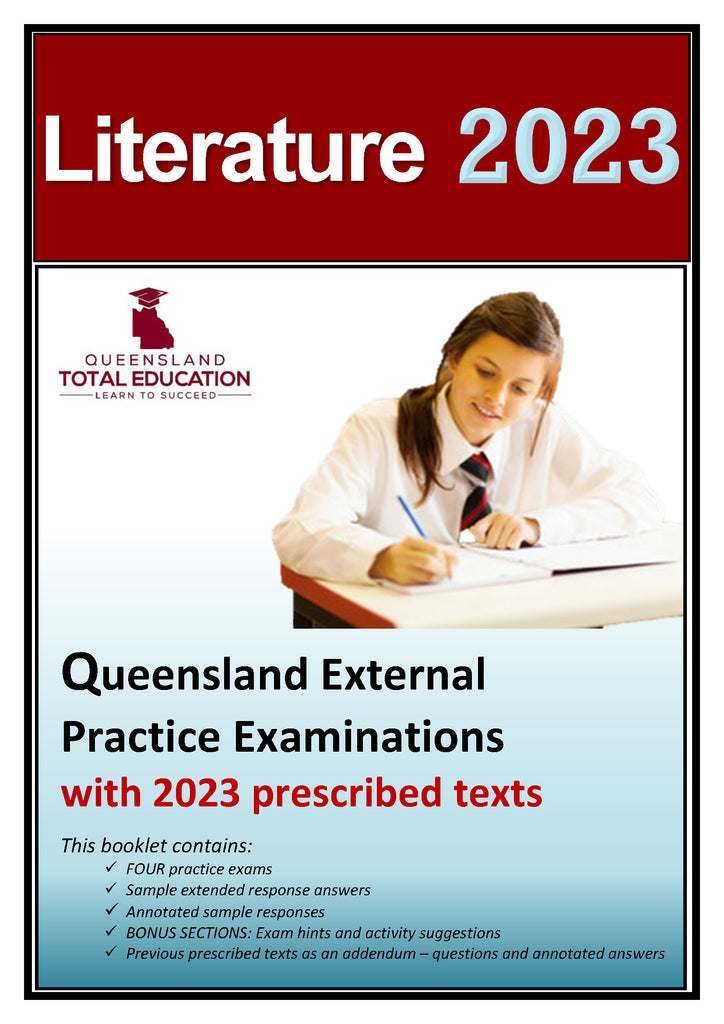 OPTION 2: 2023 UPDATE Literature Practice External Exams