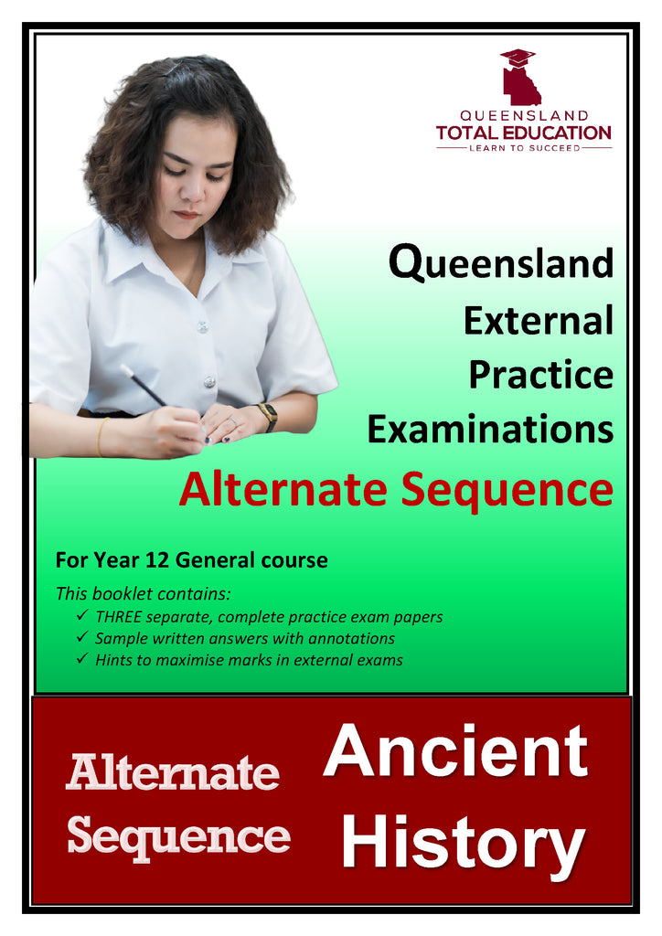 Ancient History- YR 11/Alternate Sequence: Practice External Exams