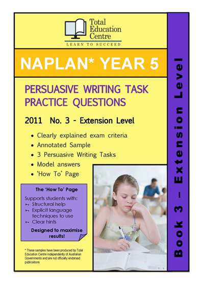 Yr 5 Extension Persuasive Writing