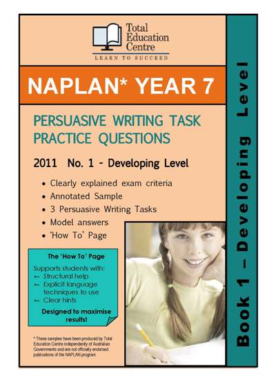 Yr 7 Developing Persuasive Writing